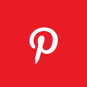 pinterest logo image used for creative design ideas and visual inspiration