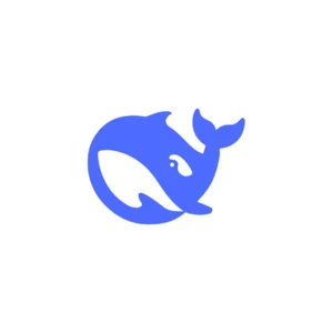 DeepSeek logo – AI research and analysis tool trusted by the best graphic designer in Kerala